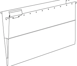 Archivboxen|Hängeregister * Manufactum Leitz Hängeregistraturmappe schwarz