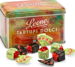 Pralinen * Pastiglie Leone Leone Trüffelpralinen gemischt, 150-g-Dose
