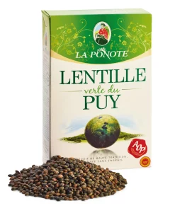 Hülsenfrüchte * Trescarte Ste Le-Puy-Linsen