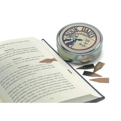 Bibliothek & Lesen * Book Darts Lesezeichen Kupferblech