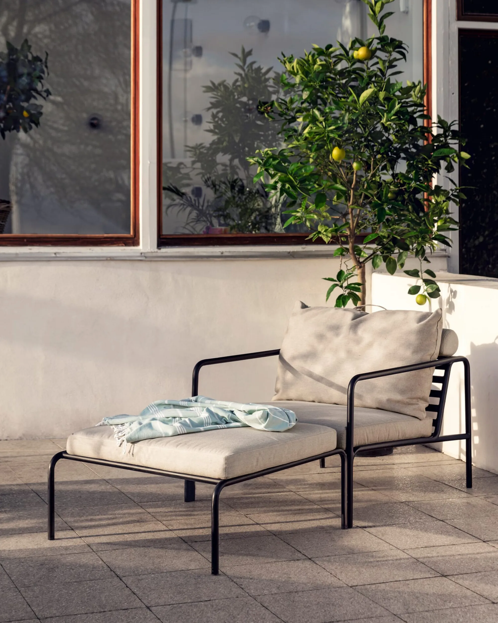 Gartenstühle * HOUE Loungehocker Avon