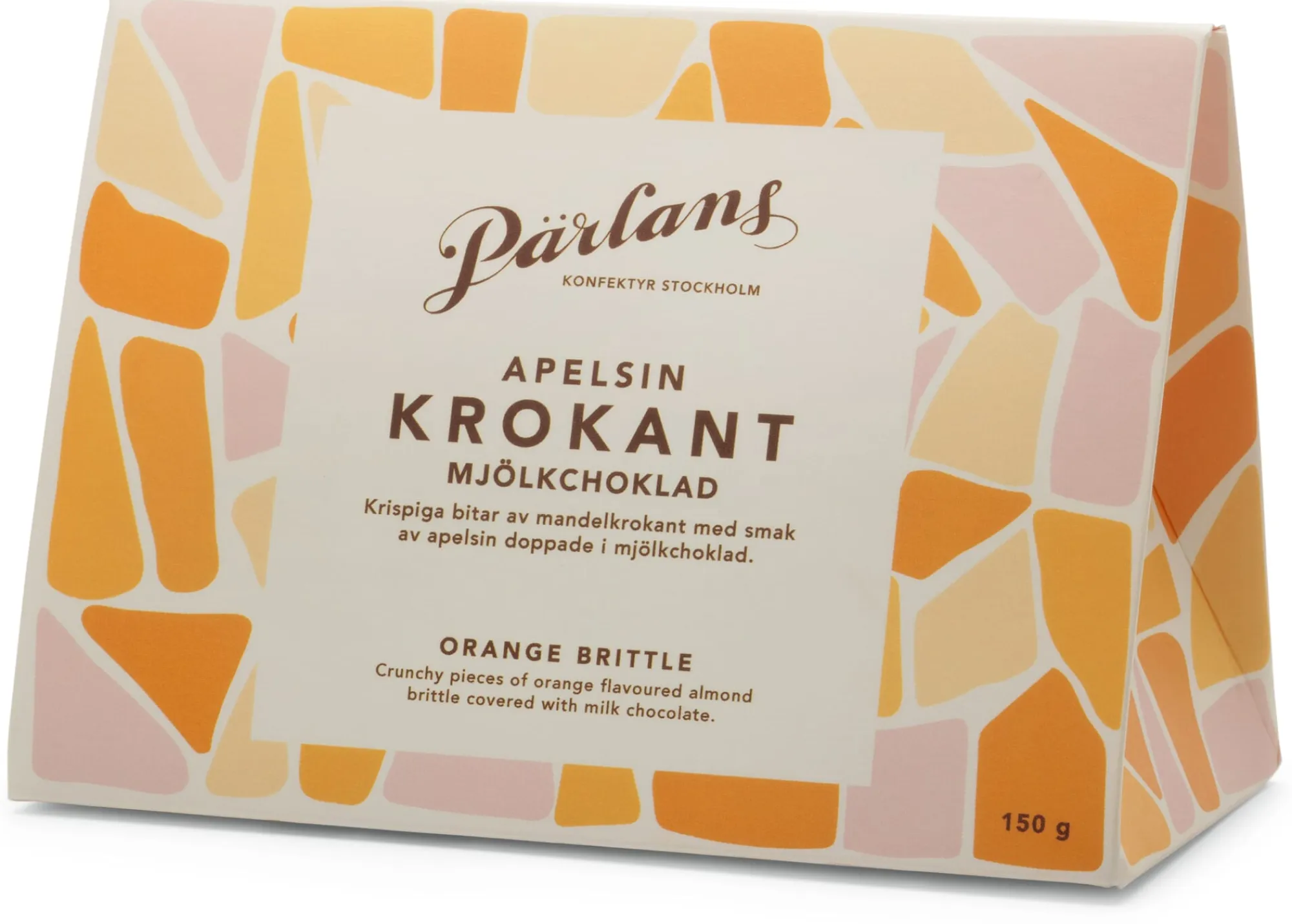 Pralinen * Pärlans Konfektyr Mandelkrokant mit Orange und Schokolade