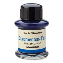 Schreibtinte & Tintenpatronen * Manufactum Dokumententinte Blau
