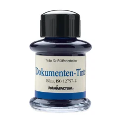 Schreibtinte & Tintenpatronen * Manufactum Dokumententinte Blau
