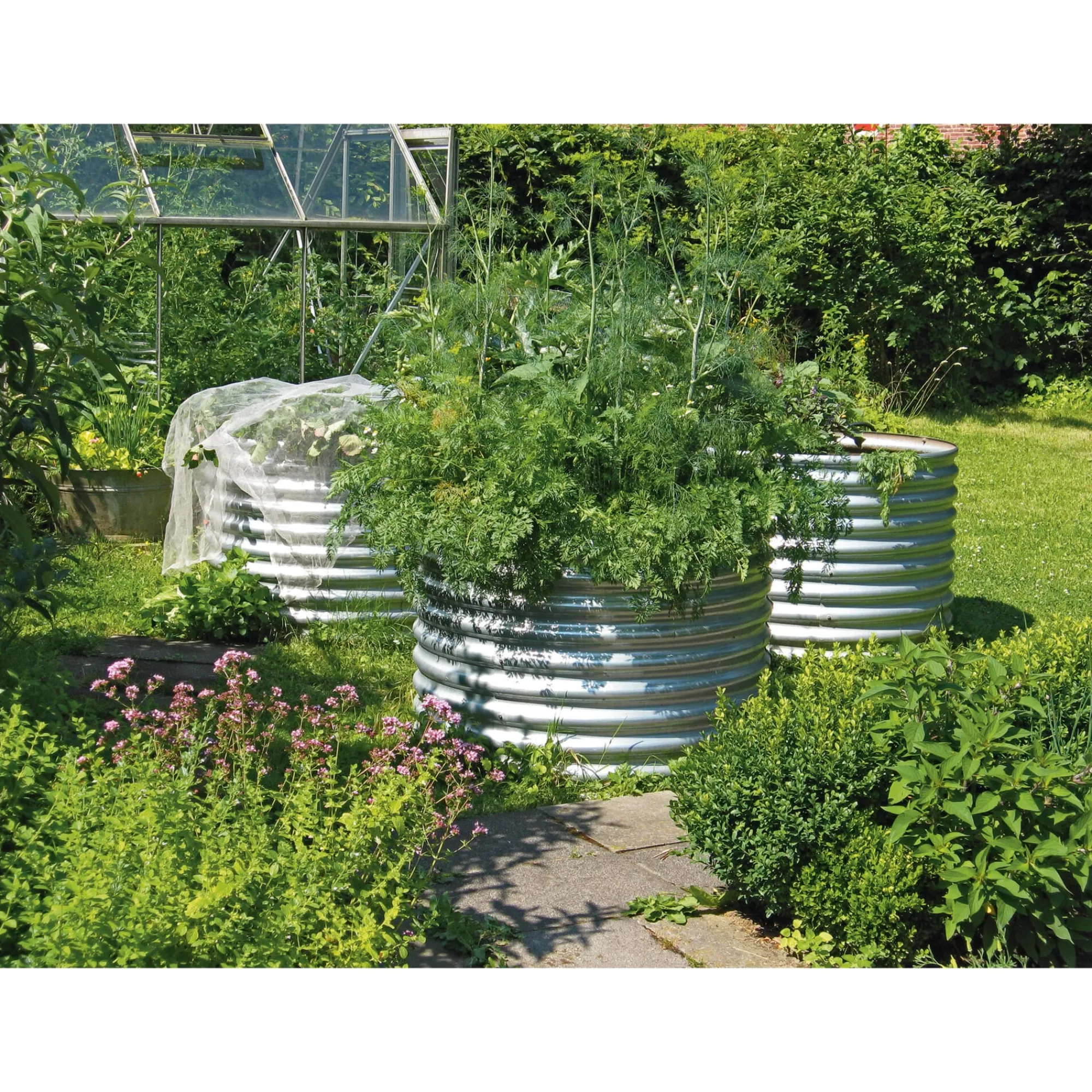 Pflanzenvermehrung|Hochbeete * Manufactum Hochbeet Wellblech