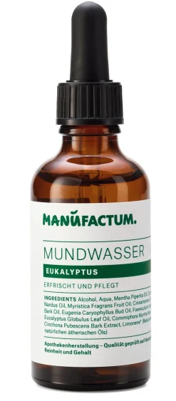 Zahnpflege|Zahn- & Mundpflege * Manufactum Mundwasser Eukalyptus