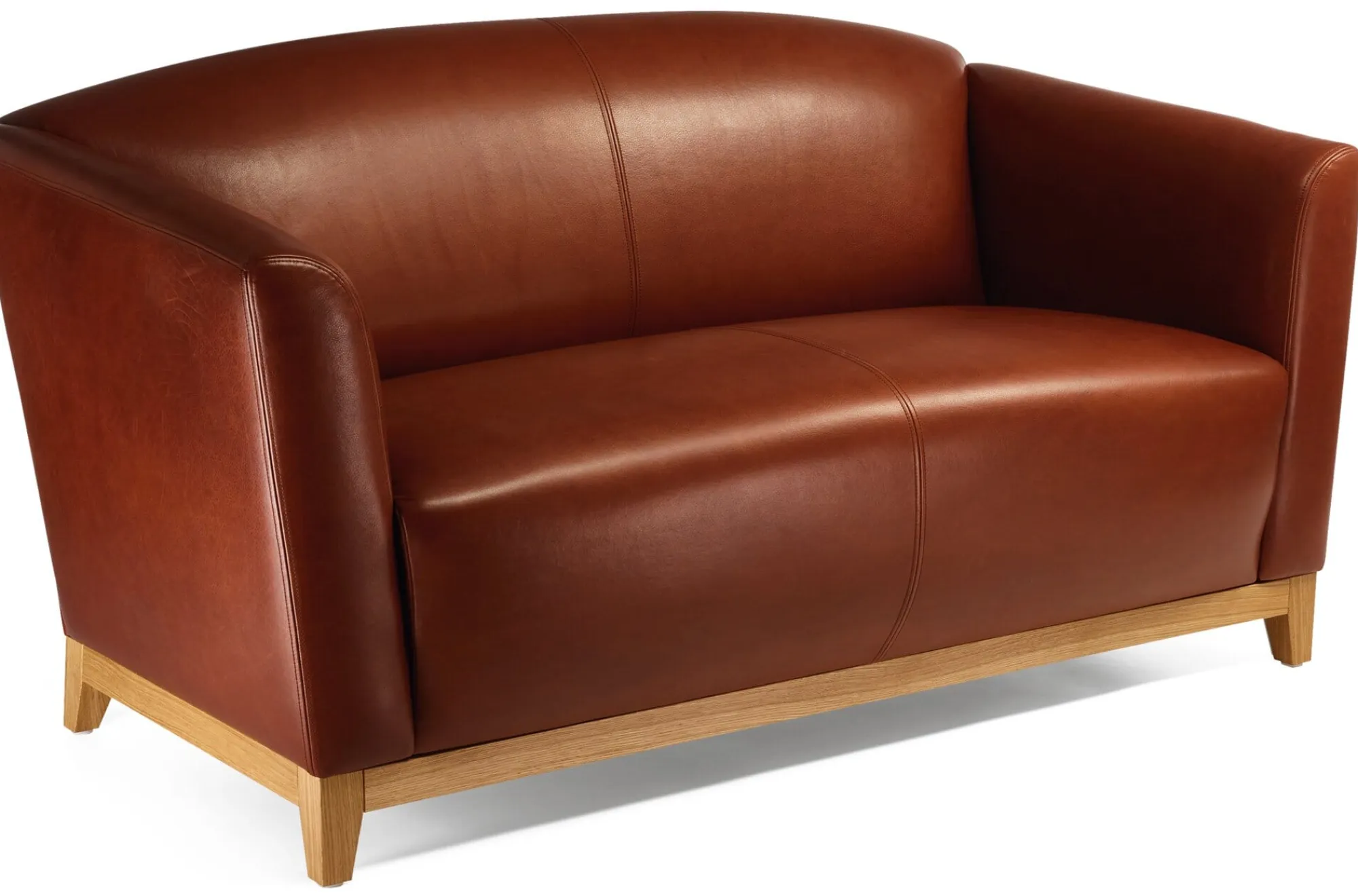 Sitzmöbel * Manufactum Sofa 2-Sitzer Braun