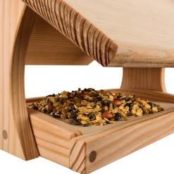 Nist- & Futterplätze * Manufactum Vogelfuttertisch Lärchenholz