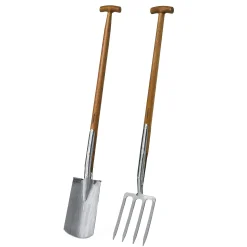 Bodenbearbeitung * Manufactum Wurzelspaten Edelstahl