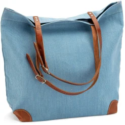 Umhänge- & Handtaschen|Handtaschen * Hack Lederware Markttasche Segeltuch