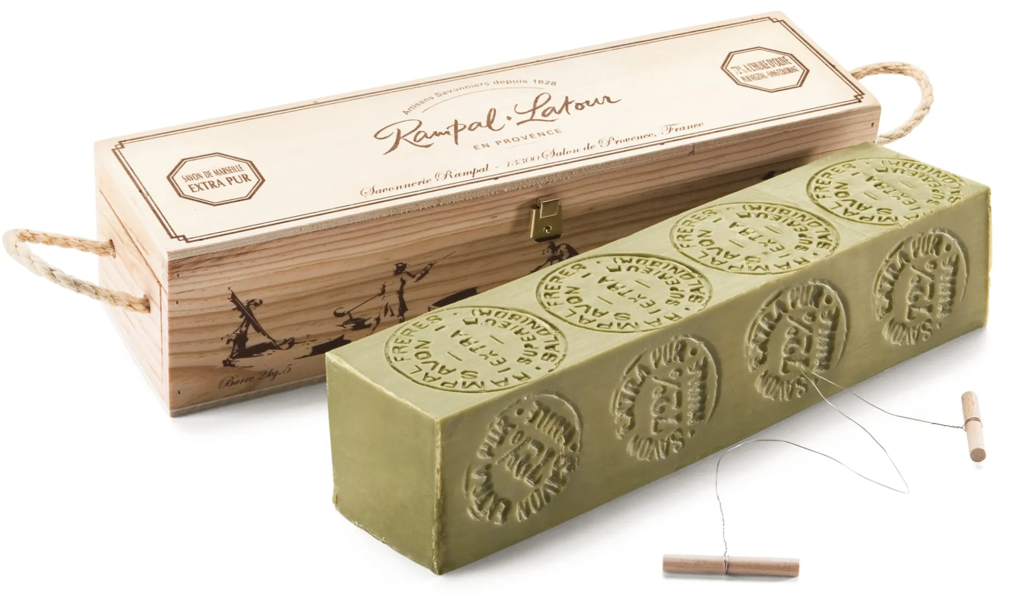 Hautpflege * Rampal Latour Marseiller Seifenblock