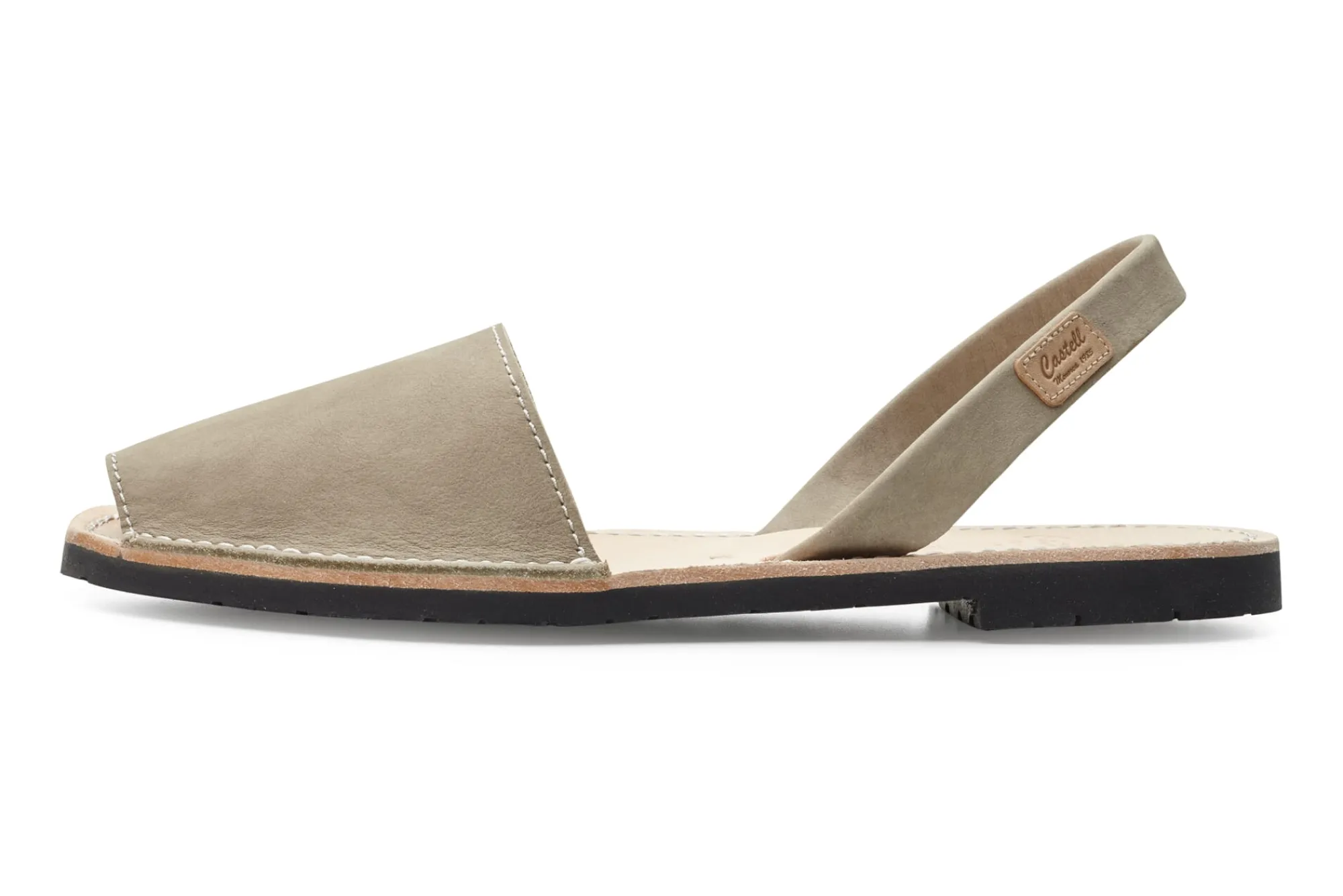 Sandalen|Freizeitschuhe * Castell Menorca Avarcas Rindleder Sand