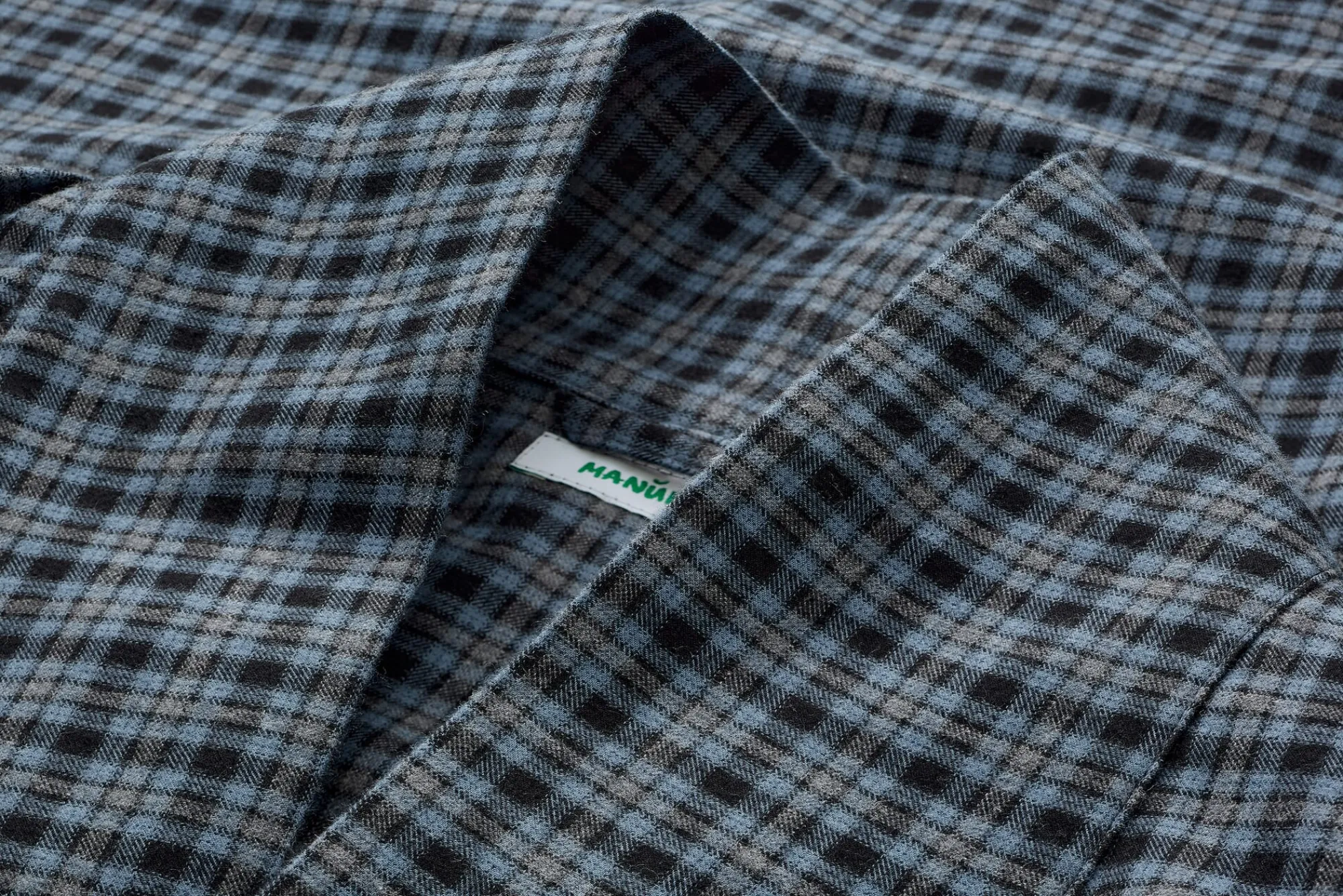 Wäsche|Wäsche * Manufactum orgenantel Flanell Webkaro Unisex