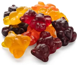 Fruchtgummi * naschlabor Multi-Fruchtsaftbären mit Ingweröl