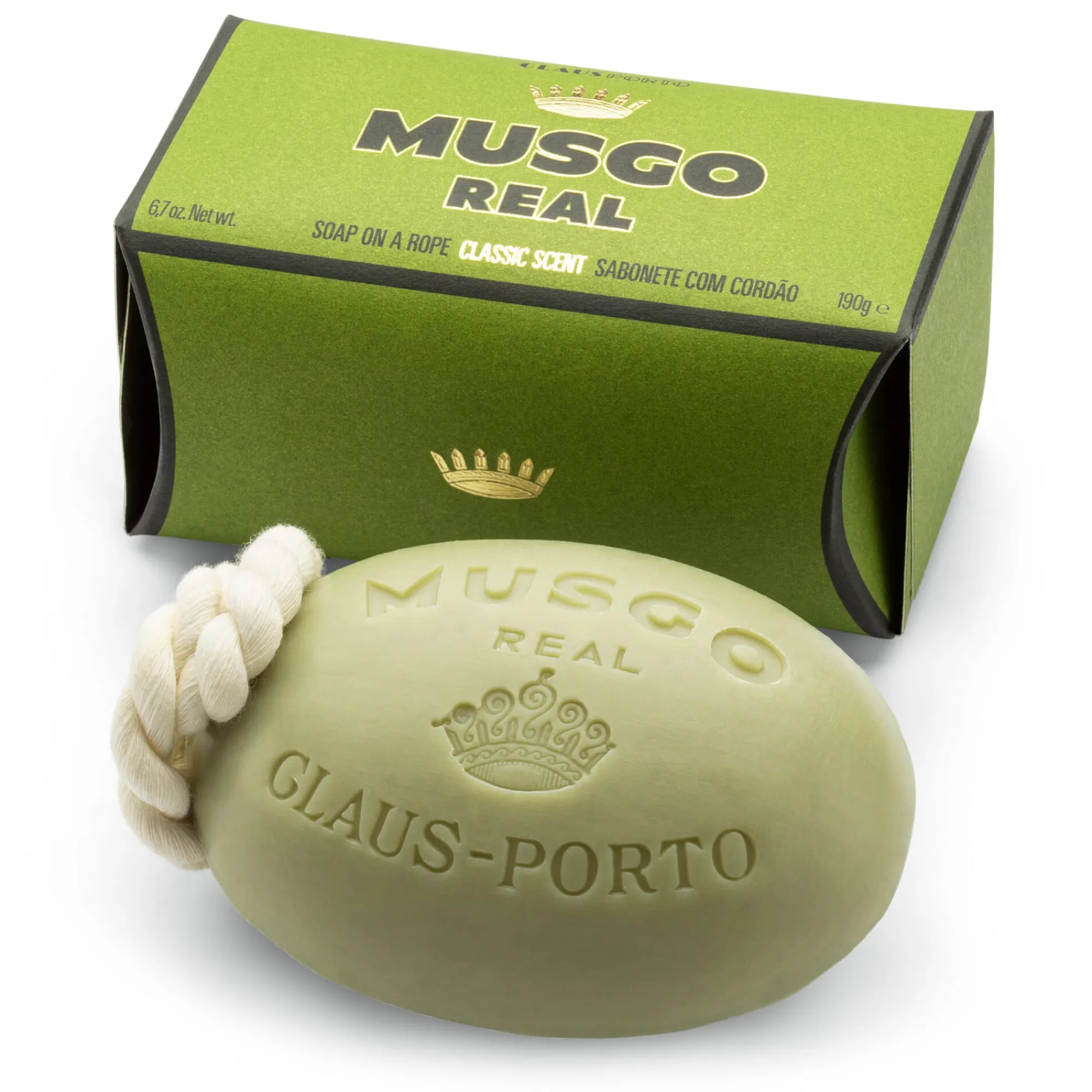 Hautpflege * Claus Porto Musgo Real Classic Scent Kordelseife