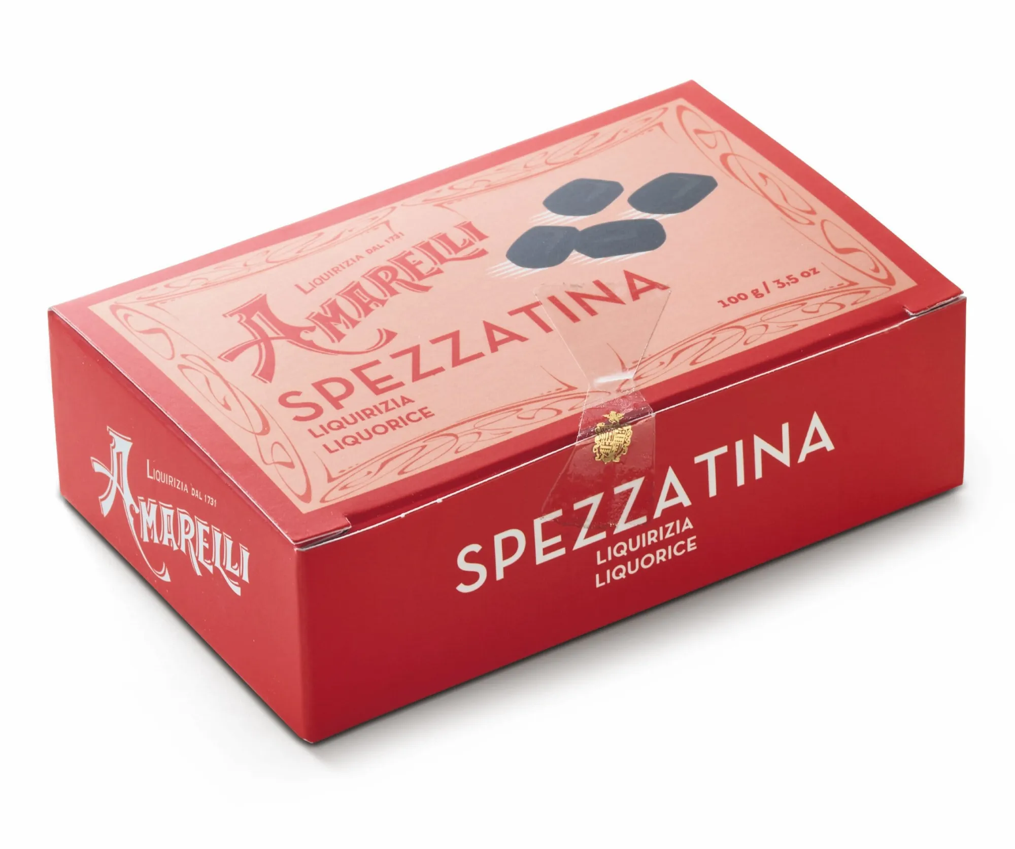 Lakritze|Bonbons * Amarelli Fabbrica di Liquirizia Nachfüllpackung Reine Lakritze