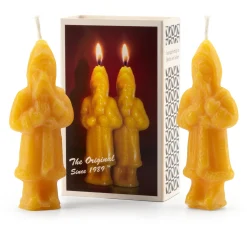 Kerzen * Bülow´s Best Kerzenmanufaktur Nikolauskerze Bienenwachs