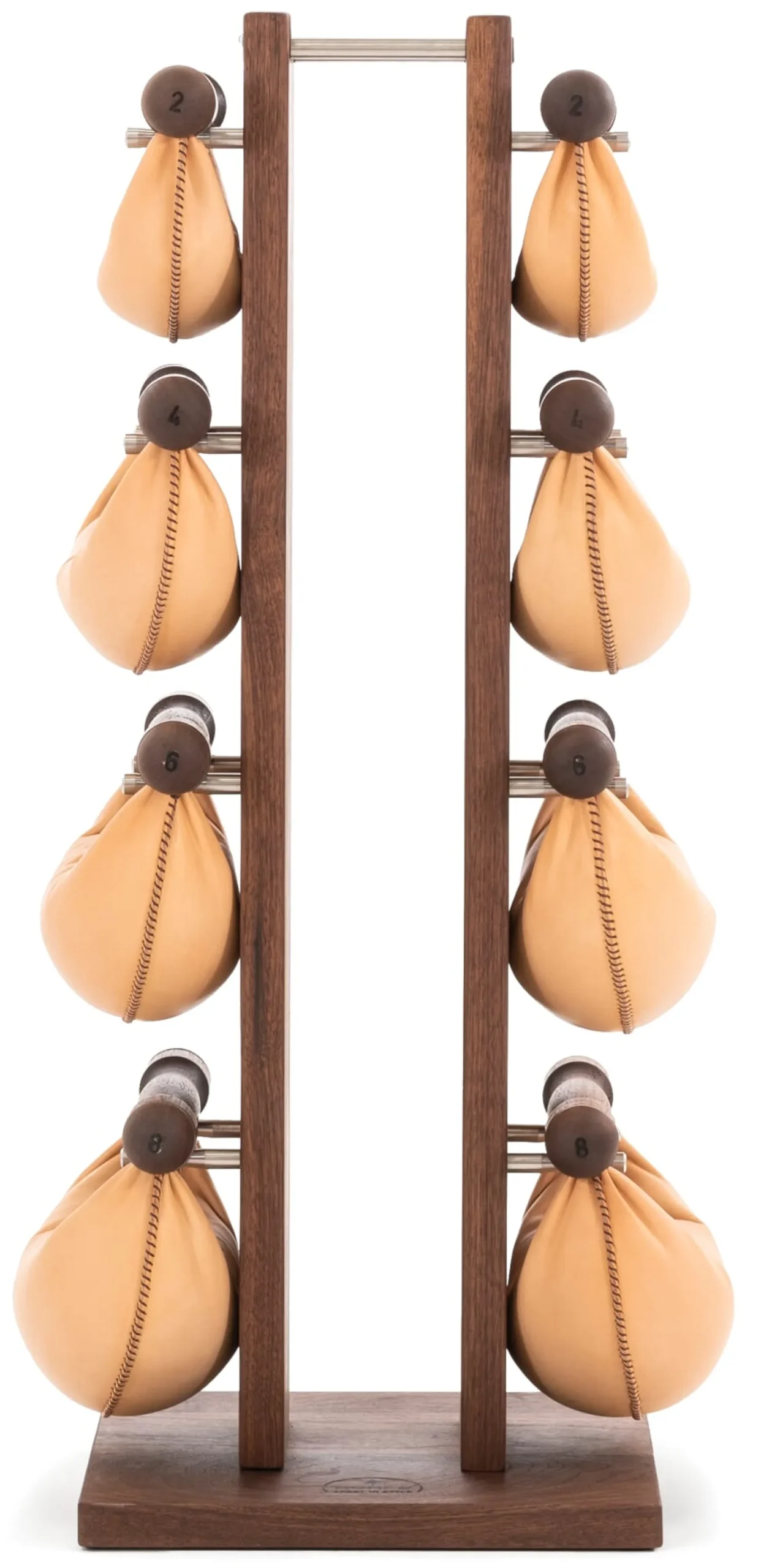 Sportgeräte * NOHRD Hantelturm Holz