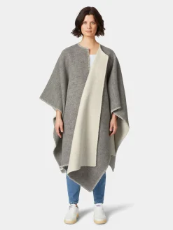Mäntel * Røros Tweed Norwegischer Poncho Lammwolle
