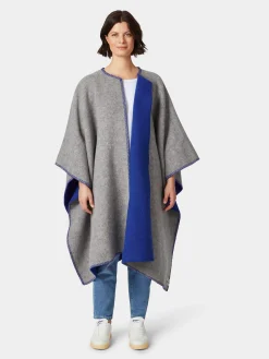 Mäntel * Røros Tweed Norwegischer Poncho Lammwolle