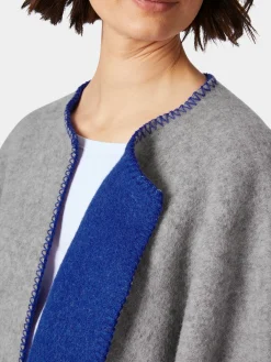 Mäntel * Røros Tweed Norwegischer Poncho Lammwolle