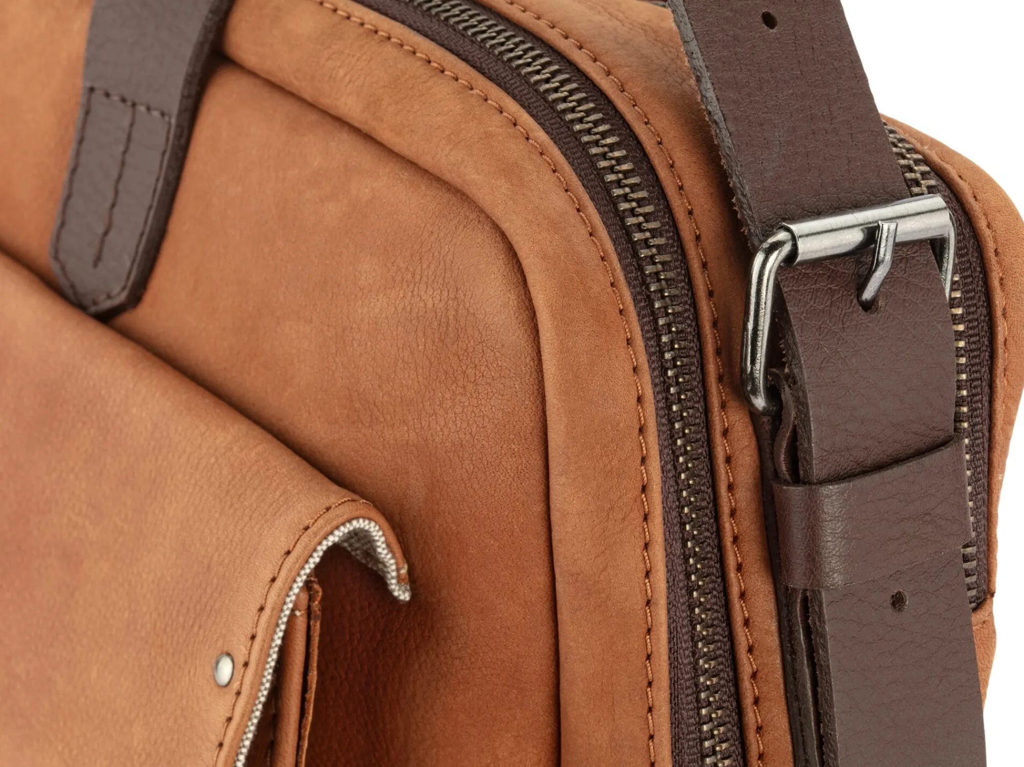 Notebook- & Aktentaschen|Umhänge- & Handtaschen * Harold’s Lederwaren Notebook-Tasche, Cognac