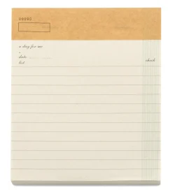 Notizblöcke * O-check design Notizblock Checkliste A5 Weiß
