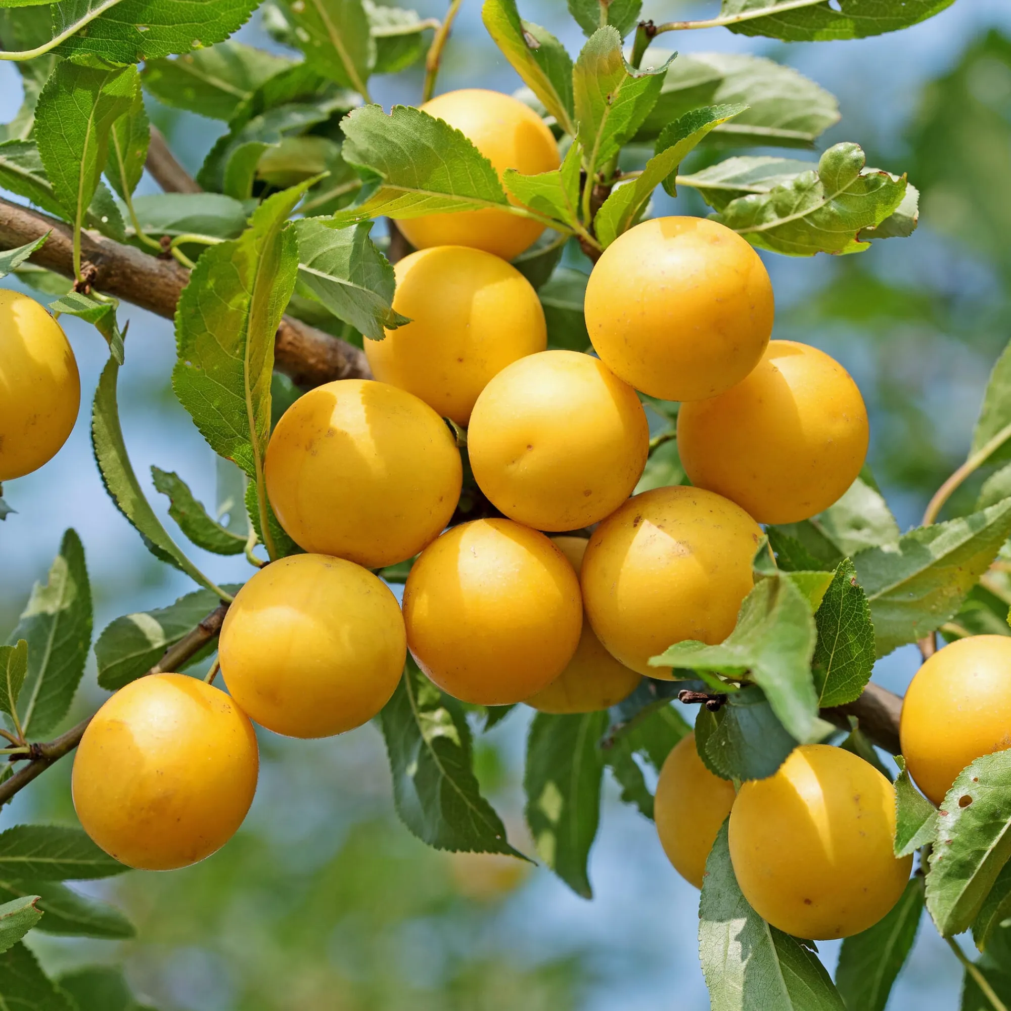 Obstgehölze * Martin Müller Baumschulen Obstgehölz 'Mirabelle von Metz'