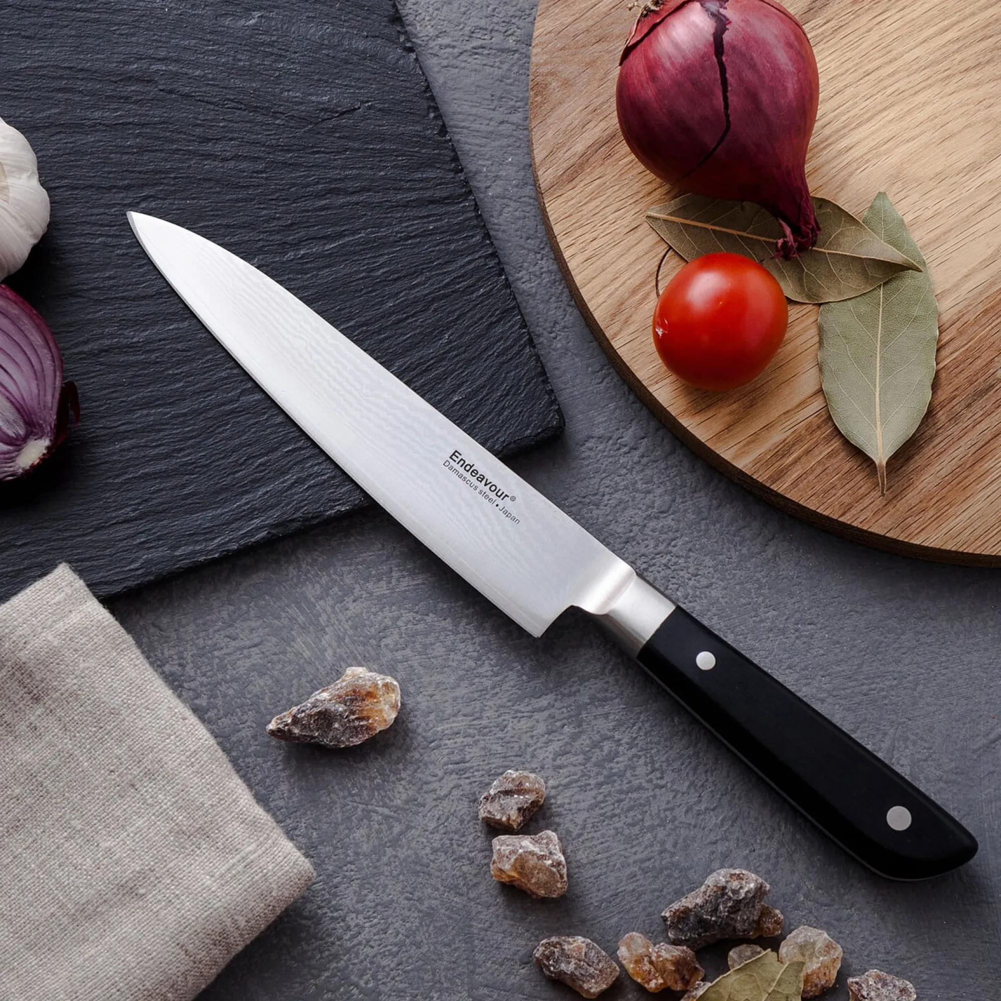 Messer Kohlenstoffstahl|Rostfreie Messer * Obstmesser Endeavour