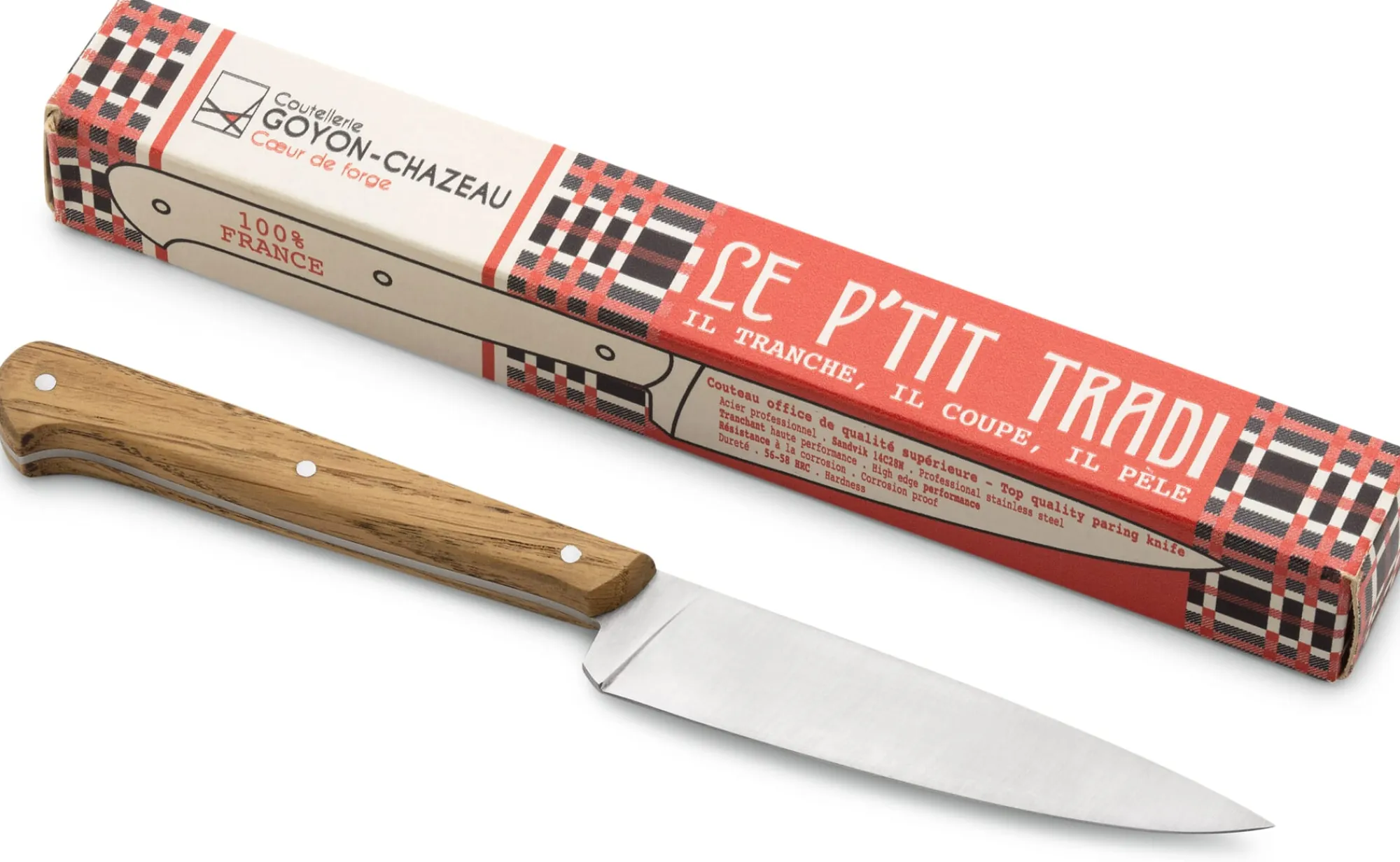 Rostfreie Messer * Goyon-Chazeau Office-Messer P’TIT TRADI