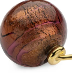 Schmuck * Ménard Ohrhänger Muranoglas, Bordeaux