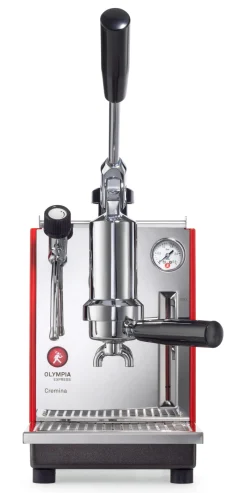 Espressomaschinen * Olympia Express Olympia Cremina SL Handhebel-Espressomaschine Rot