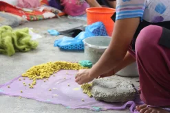 Osterdekoration * Én Gry & Sif Ostereier Filz klein