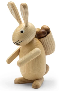 Osterdekoration * Jan Stephani Osterhase groß Eschenholz