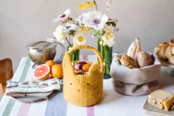 Osterdekoration * Én Gry & Sif Osterkörbchen Filz Gelb