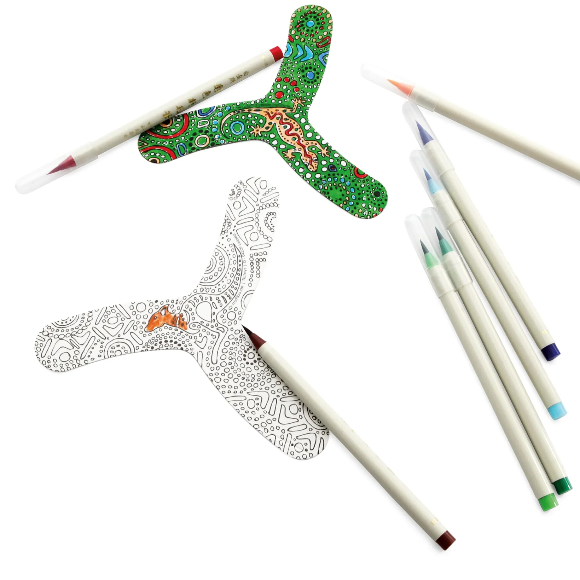 Bewegungsspiele|Outdoorspiele * TicToys Papierbumerang