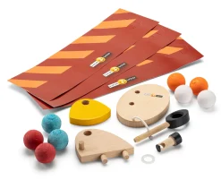 Holzspielzeug|Bewegungsspiele * Naseweiss Papierkugel-Katapult