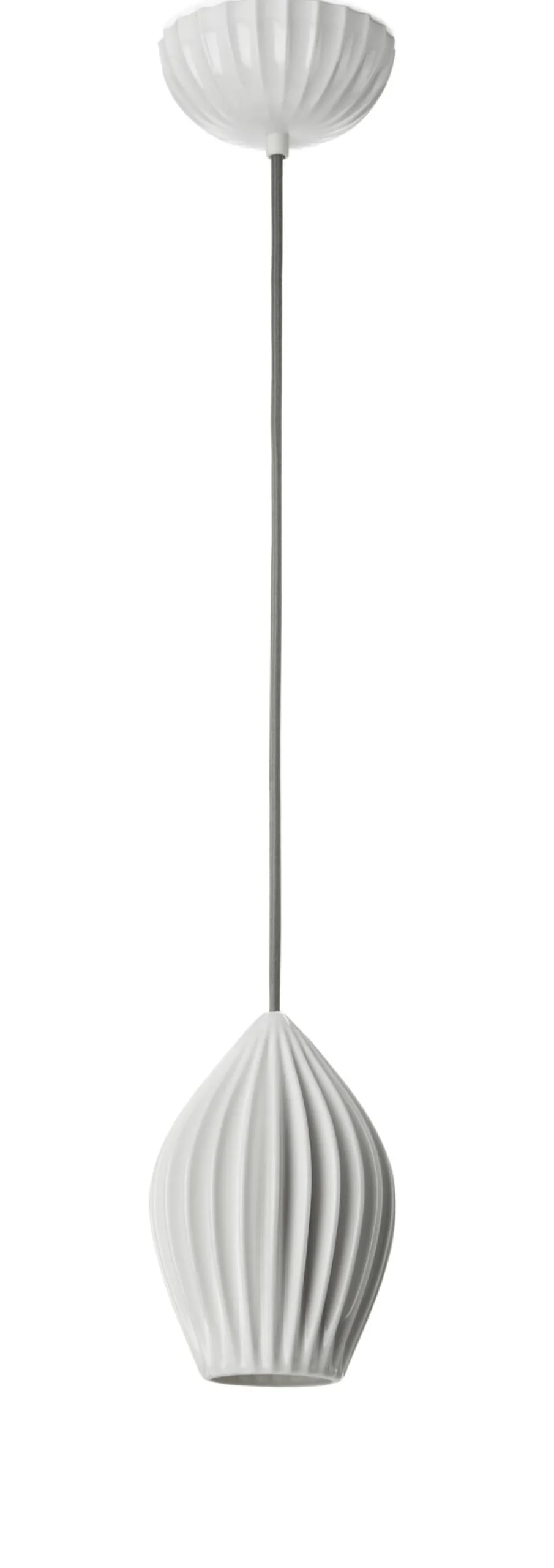 Pendelleuchten * Original BTC Pendelleuchte Bone China Gerippt
