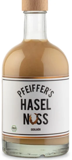 Likör * Bio-Classics (Inh. C.Pfeiffer) Pfeiffer’s® Bio-Haselnuss-Eierlikör