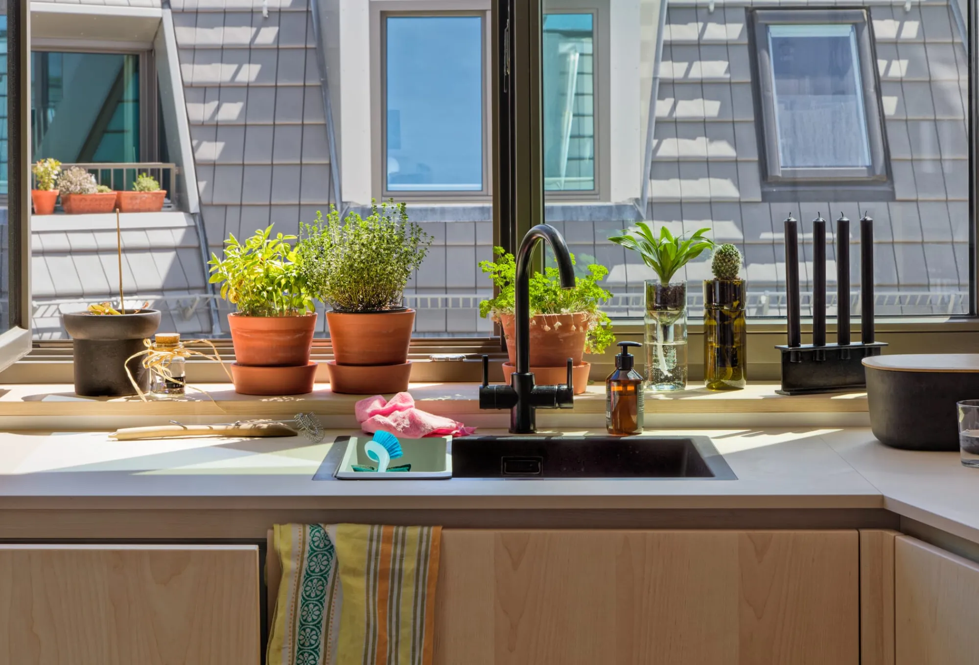 Pflanzgefäße * SIDE BY SIDE Pflanzgefäß Self Watering Bottle Grün