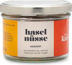 Backzutaten|Nüsse * Gallesio Sandro Piemontesische Haselnüsse kandiert