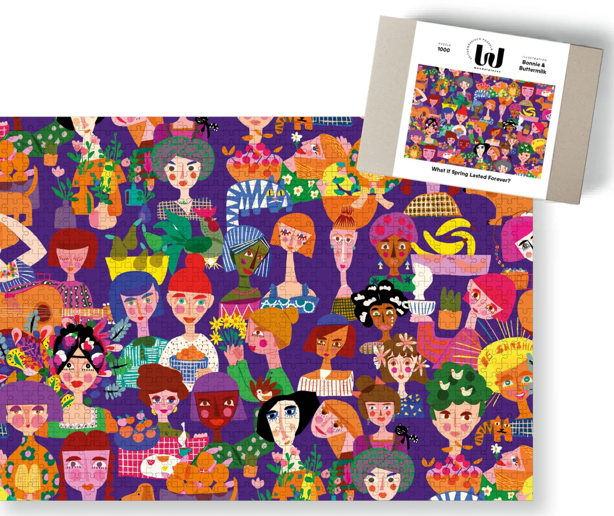 Geduldspiele|Gesellschaftsspiele * Puzzle What if Spring Lasted Forever?