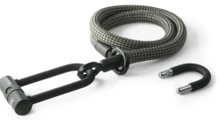 Fahrradzubehör * tex-lock Radschloss Eyelet U/X Grau