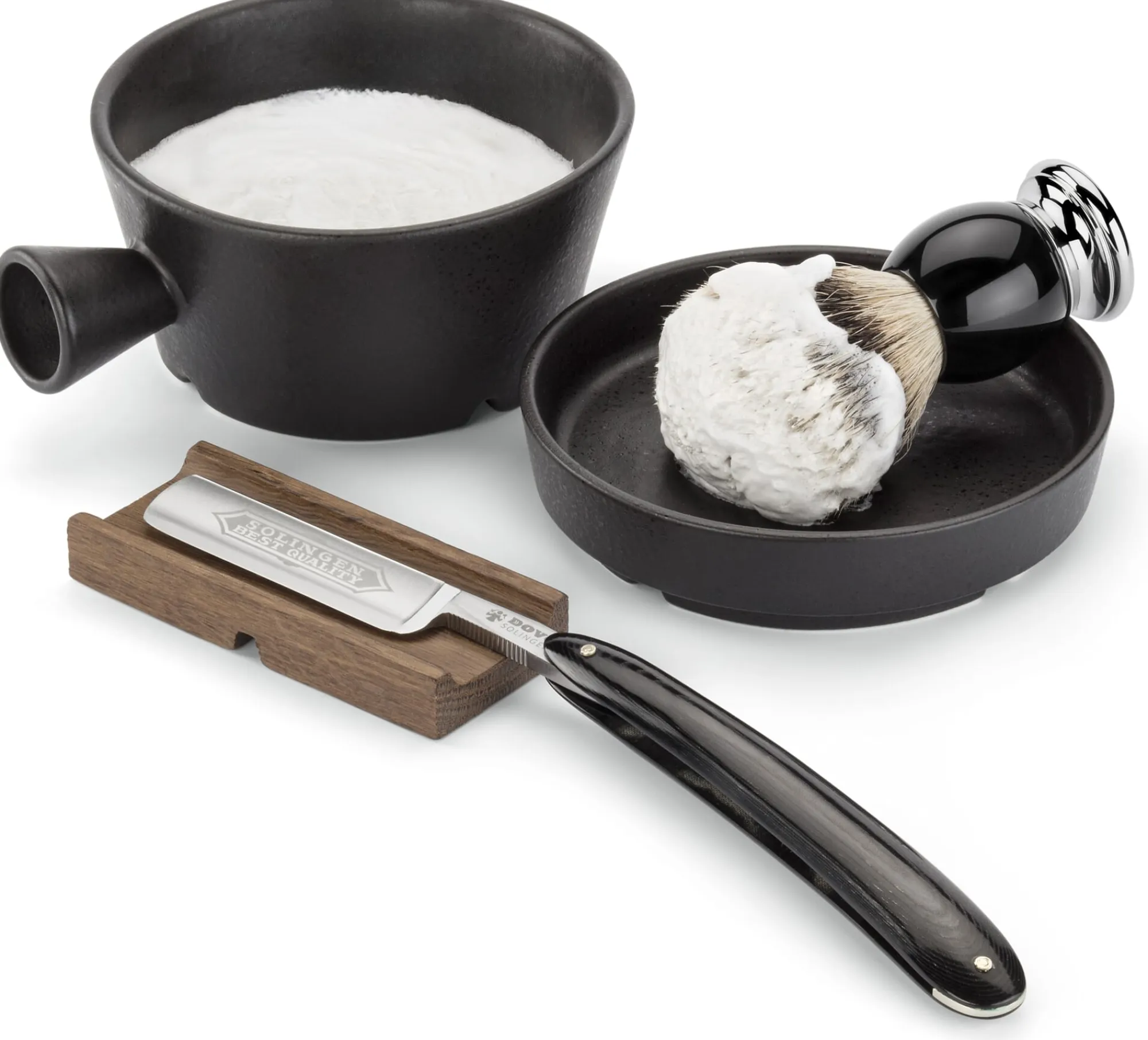 Rasierzubehör|Rasierpinsel * Dovo Rasurset Shave Ritual