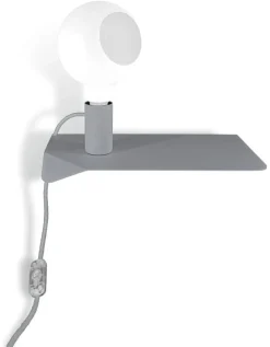 Tischleuchten|Wandleuchten * Regalleuchte Mensola Magnetica Grau