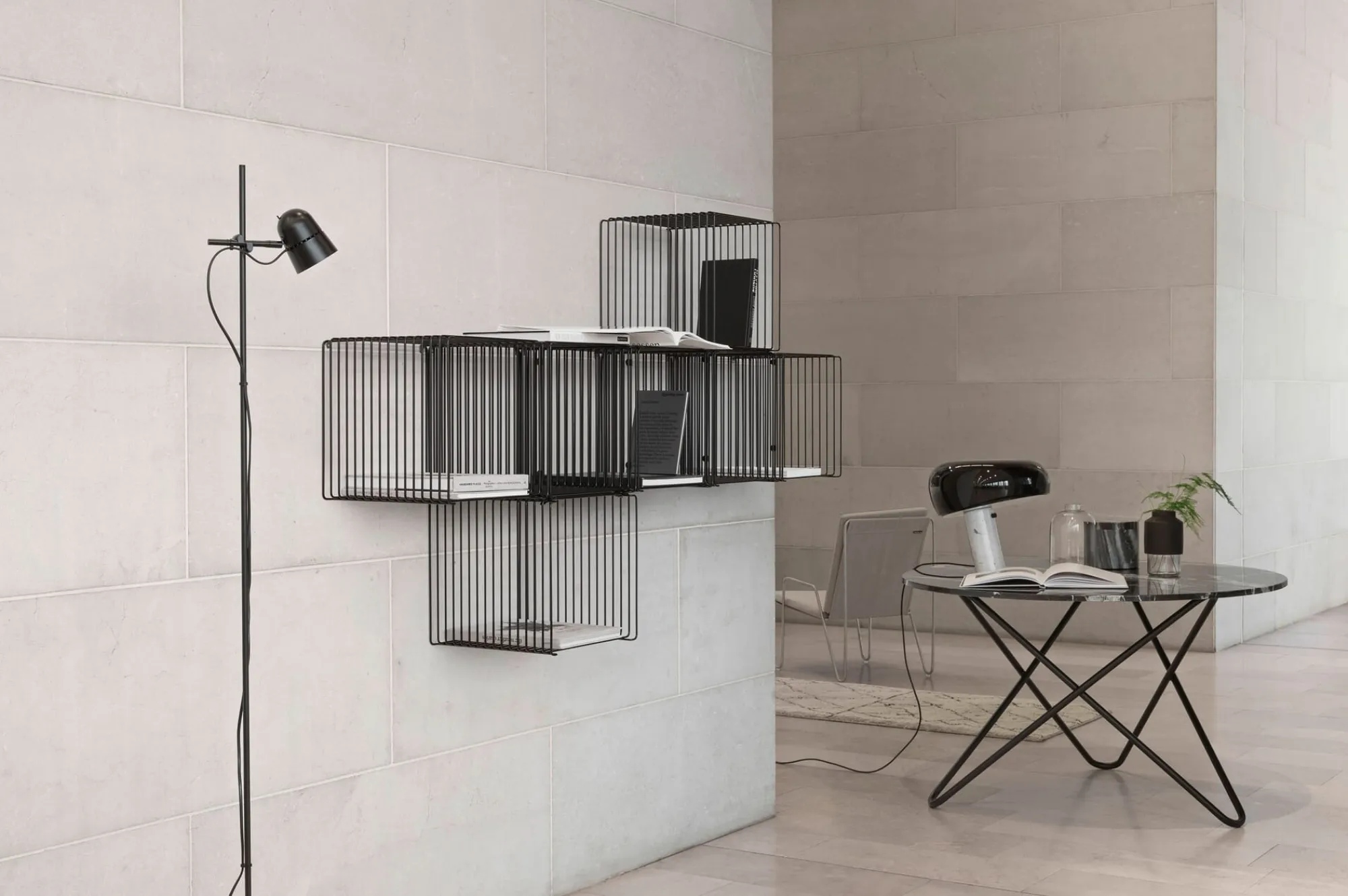 Schränke & Regale|Tische * MONTANA Regal Panton Wire Single