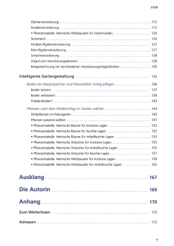 Garten & Natur|Ratgeber * Pala-Verlag Regenwasser nutzen