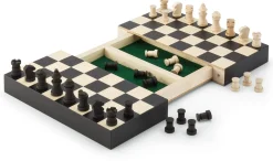 Holzspielzeug|Gesellschaftsspiele * Ulbrich Spieledesign Reise-Schach
