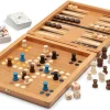 Holzspielzeug|Gesellschaftsspiele * Ulbrich Spieledesign Reise-Spielesammlung Holz