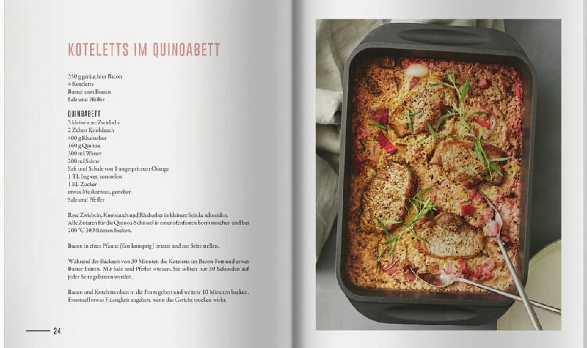 Kochen & Backen * Landwirtschaftsverlag Rhabarber